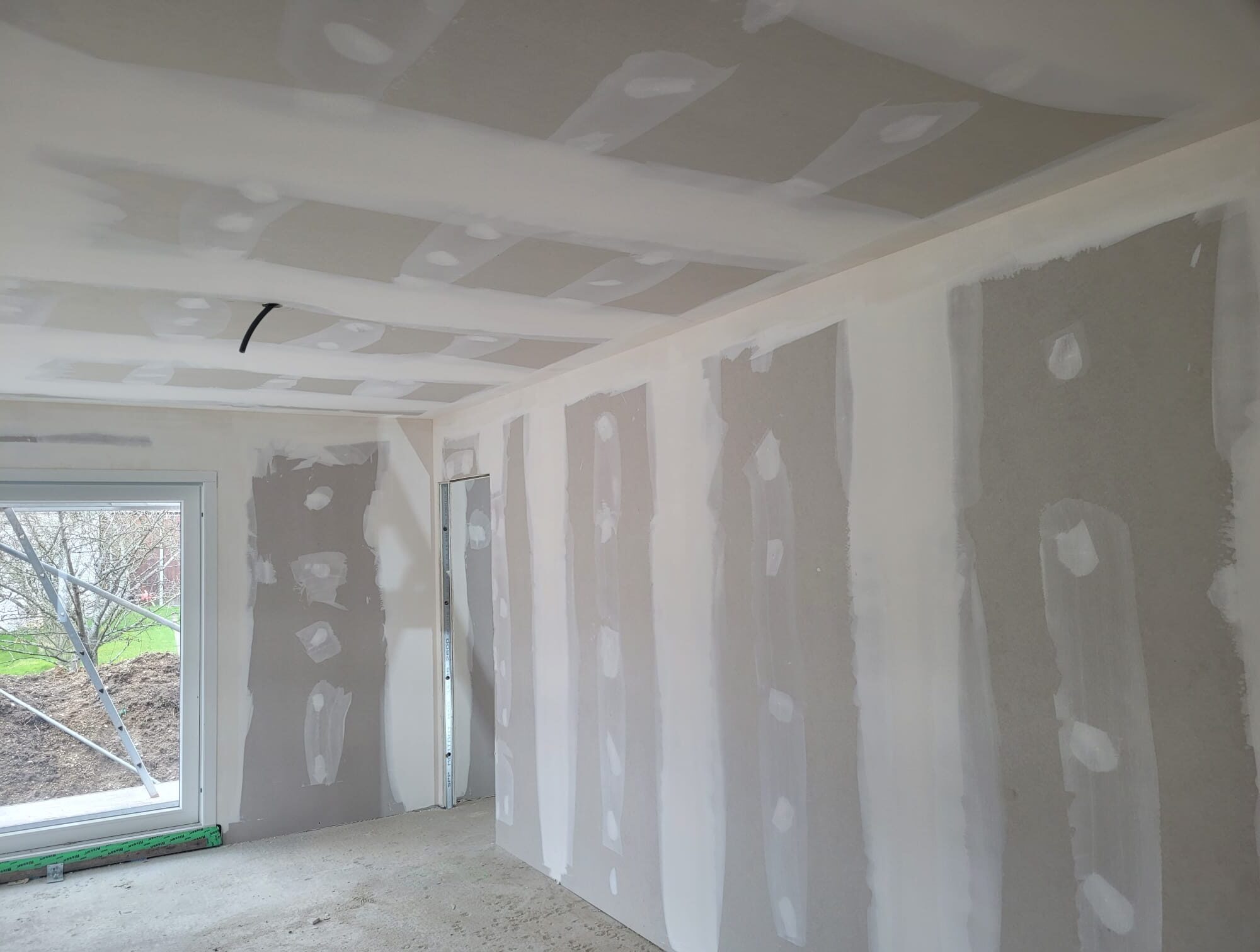 Travaux de faux plafond, cloison, contre cloison isolation int&eacute;rieure pour une maison &agrave; ossature en bois &agrave; Forstfeld Ostwald